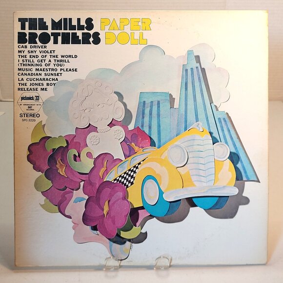 The Mills Brothers ~ Paper Doll (Vinyl LP, 1969) - Picture 1 of 4